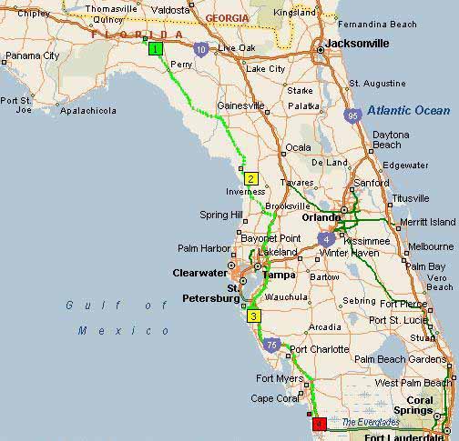 Nash, FL to Bonita Springs, FL