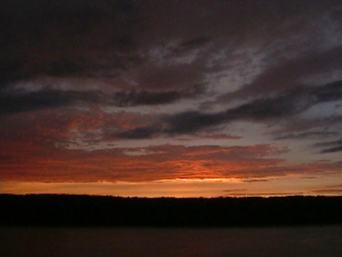 Looking west towards the unknown.  Whoknows what tomorrow may bring?