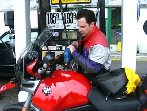 Tank number one.  I've got a long way to go and a short time to get there.