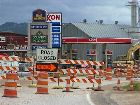 Welcome to Sturgis.  You've got to be joking!