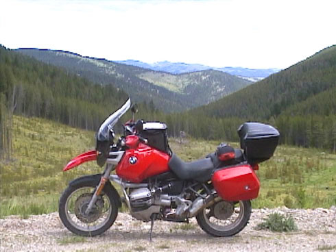 Crossing the Continental Divide on The Stemple Pass.