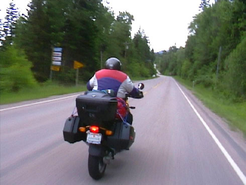 Heading north on route 35.  3 miles down.  How many more to go?